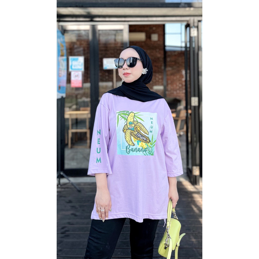 Semi Tunik Oversize Neum Terbaru / Oversize Kekinian / Tunik Oversize / Baju Wanita Jumbo / Model Ba