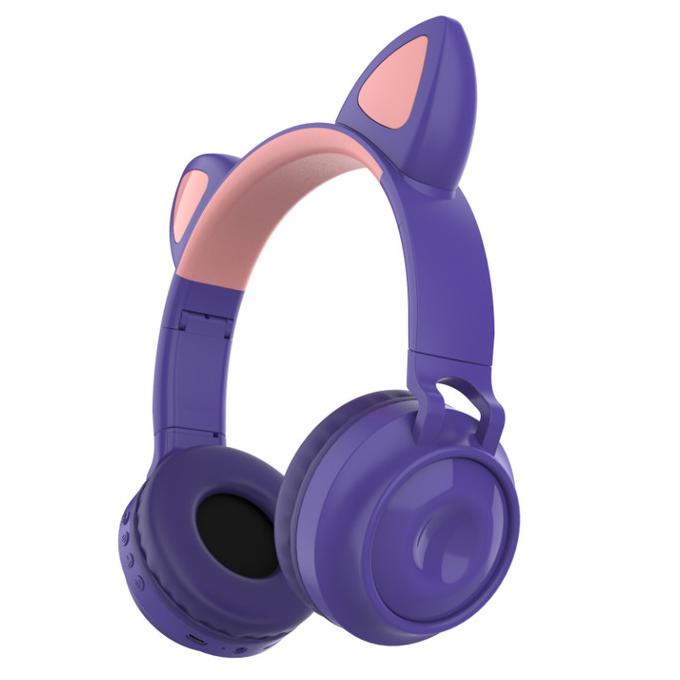 Cat Ear Headphone Gaming Bluetooth Wireless Cat Ear Headset