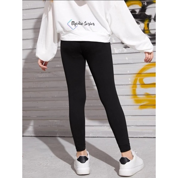 Elpidiv - Legging Anak Motif Grafik Font BABY GIRLS 5y-14y (LAF-009)
