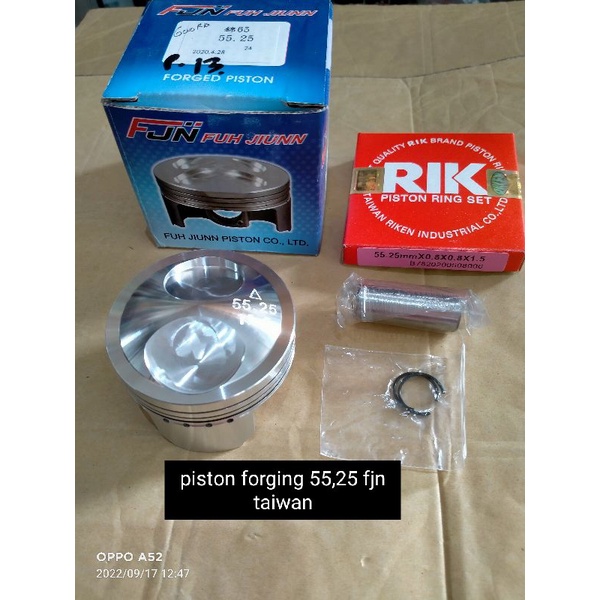 piston 55,25 pen 13 forged forging Fjn taiwan komplit ring