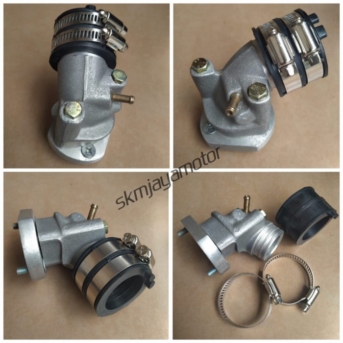 Intake manifold mio racing manipol mio putar untuk karbu pe28