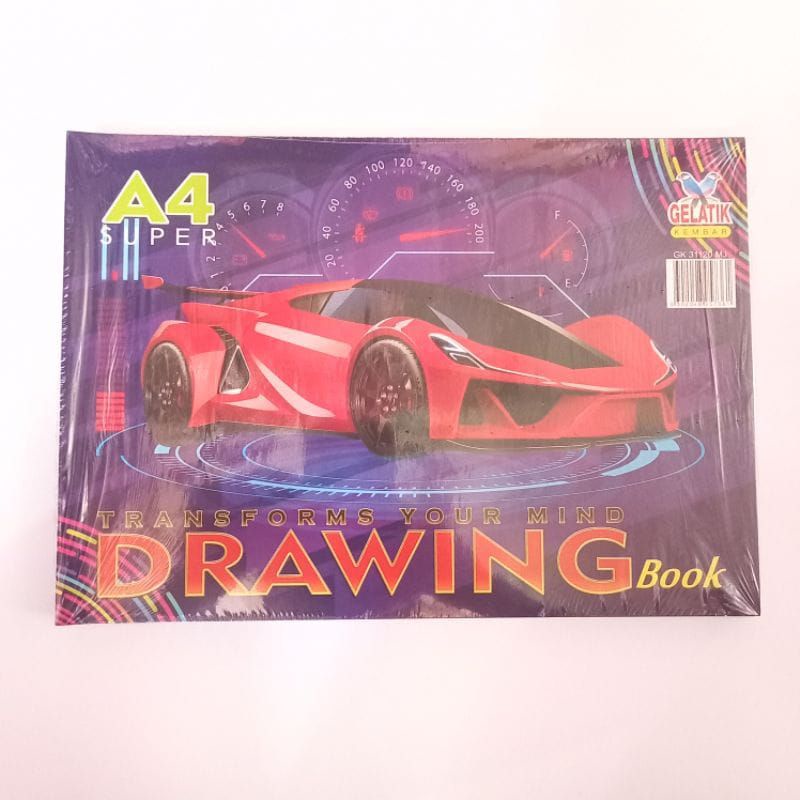 

RK Buku Gambar A4 / Drawing book (1 pack isi 10 pcs)