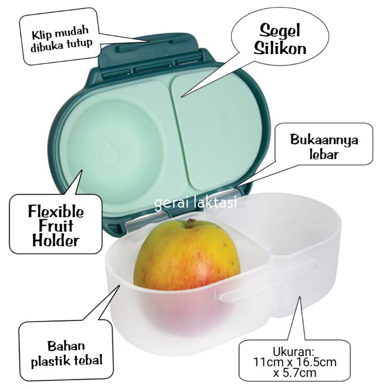 BBOX SNACK BOX - kotak bekal anak sekolah TK - baby lunch box