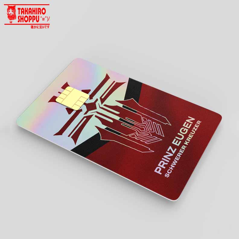 Garskin Sticker Cover Kartu ATM Azur Lane PRINZ EUGEN