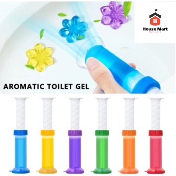 Pengharum Toilet Toilet Gel Cleaner Motif Bunga Gel Pengharum Toilet Kamar Mandi
