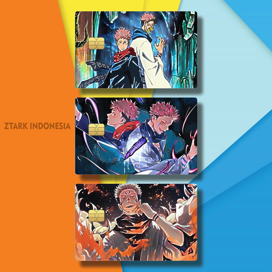 COVER CARD JUJUTSU KAISEN CHARACTERS HOLOGRAM JPYBQ/ZZK3M/ COVER KTP AESTHETIC FOTO ANIME JUJUTSU KA