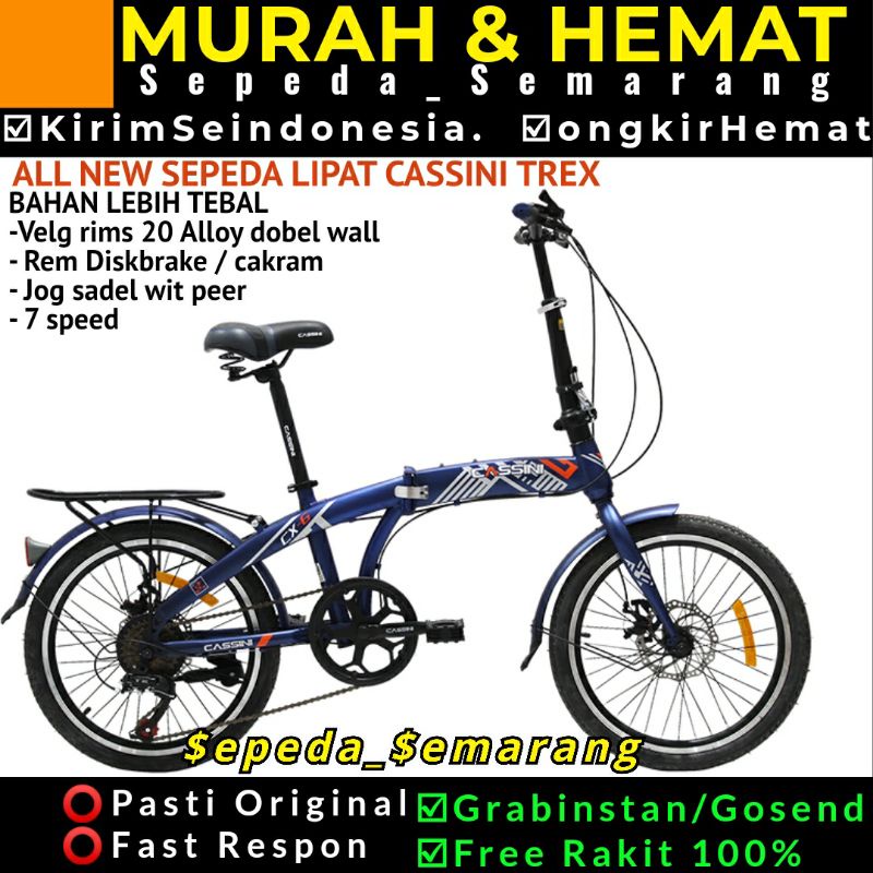 SEPEDA LIPAT 20 INCH CASSINI INTERBIKE
