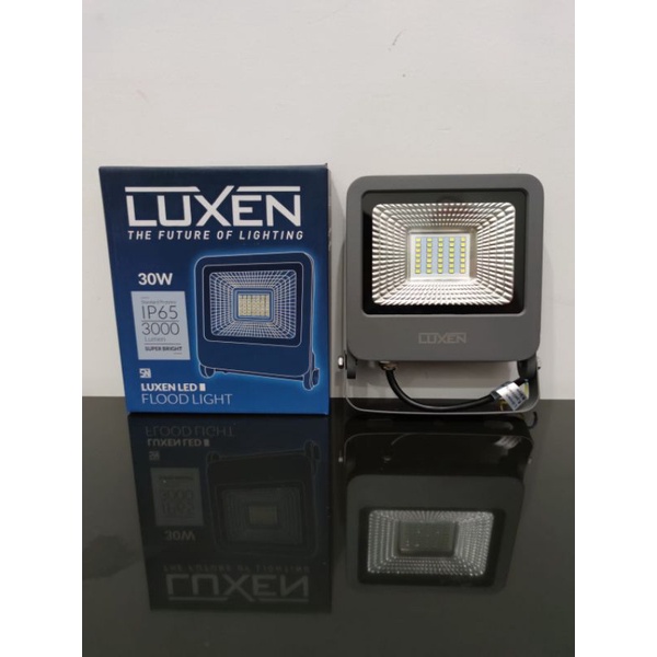 Floodlight LED 20W IP65 Lampu Sorot LUXEN bergaransi 1th