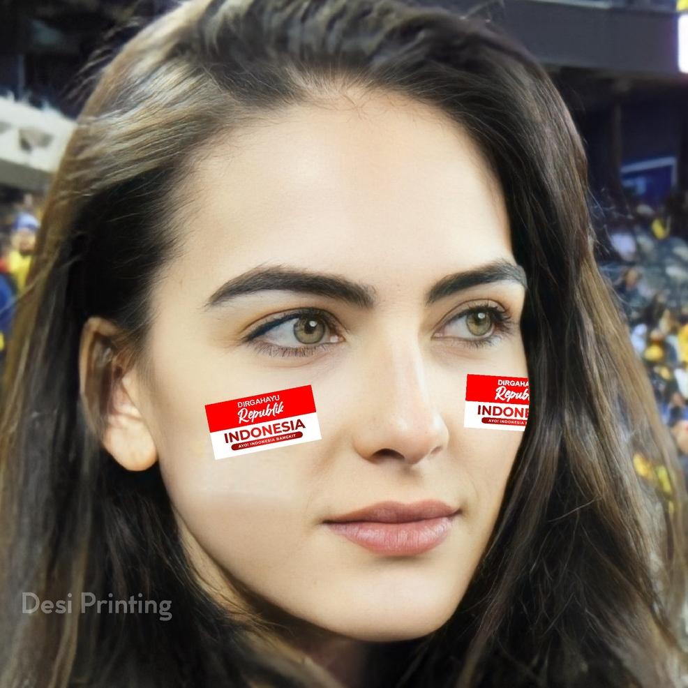 

BELANJA MURMER Stiker Pipi Bendera Merah Putih 1 Pcs (PREMIUM) @ 857