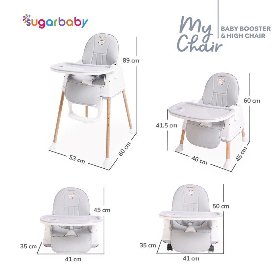 SugarBaby My Chair 6 Growing Stages / SugarBaby 6in1 Klassic Chair / SugarBaby Fun Chair