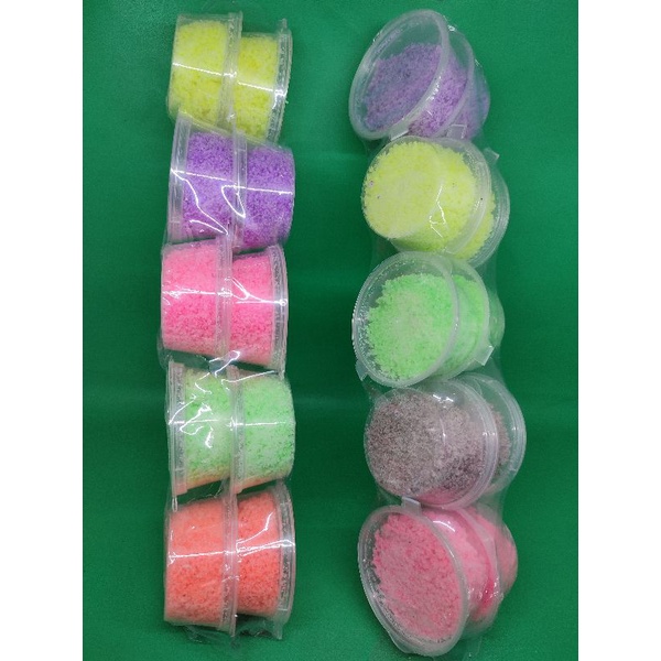 Mainan Pasir Salju mangkok Isi 10 pcs