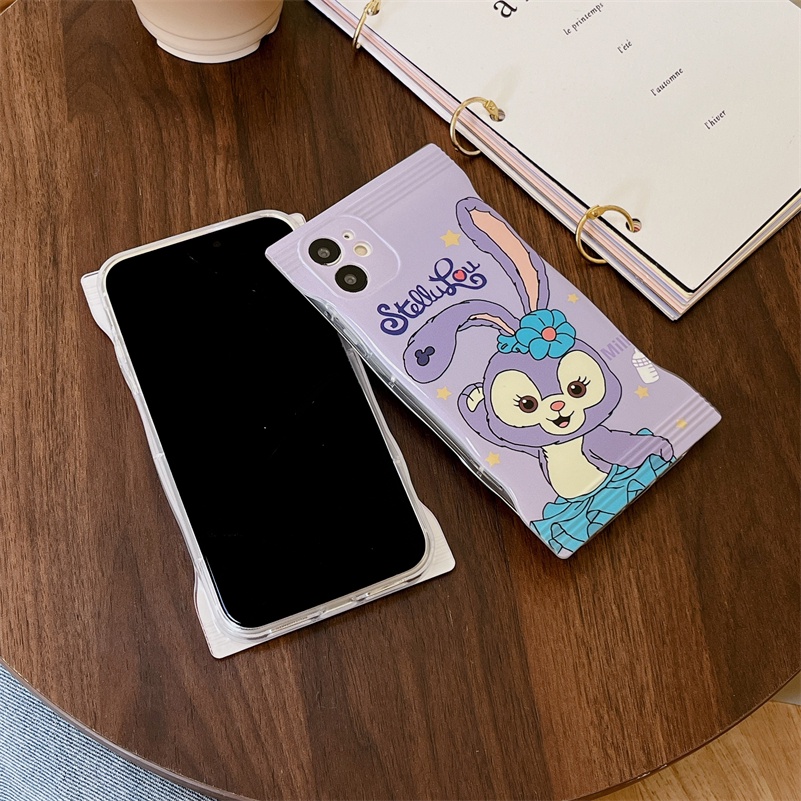 Soft Case Pelindung Desain Kartun Kelinci Strawberry Beruang 3D Untuk Compatible for iPhone 14 13 12 11 Pro Max X Xr Xs Max iPhone 8 7 6 6s Plus Cartoon Rabbit Strawberry Bear candy design Phone Case Shockproof Soft Case Full Lens Protective Cover