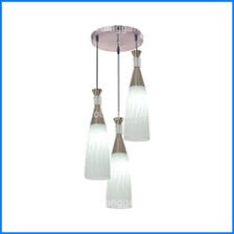 EGLARE VATRA 3LLAMPU GANTUNG HIAS/ACE PENDANT LAMP VATRA 3L E-27/ACE LAMPU CEILING VOID/LAMPU RUANG TAMU/LAMPU RUANG MAKAN/LAMPU AULA/LOBBY MEWAH/ACE LAMPU TANGGA