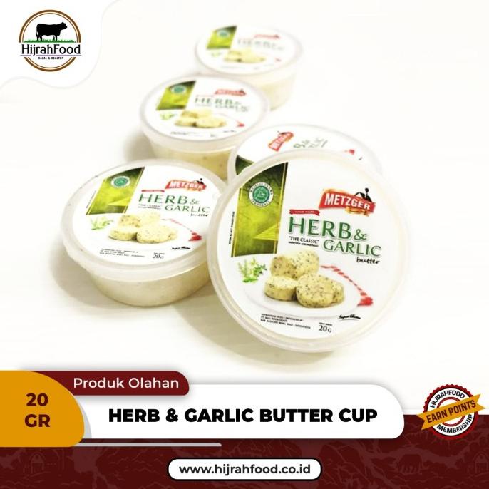 

Metzger Classic Herb & Garlic Butter Cup (20 gr)
