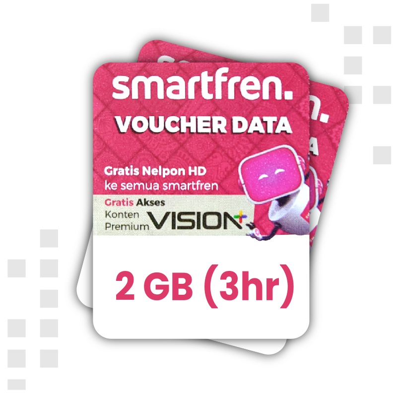 Voucher SMARTFREN 2 GB (3 hari) - Kuota Internet
