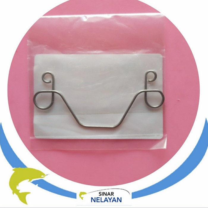 Return spring / ratchet guide B mesin tempel Tohatsu 25pk-30pk. Asli