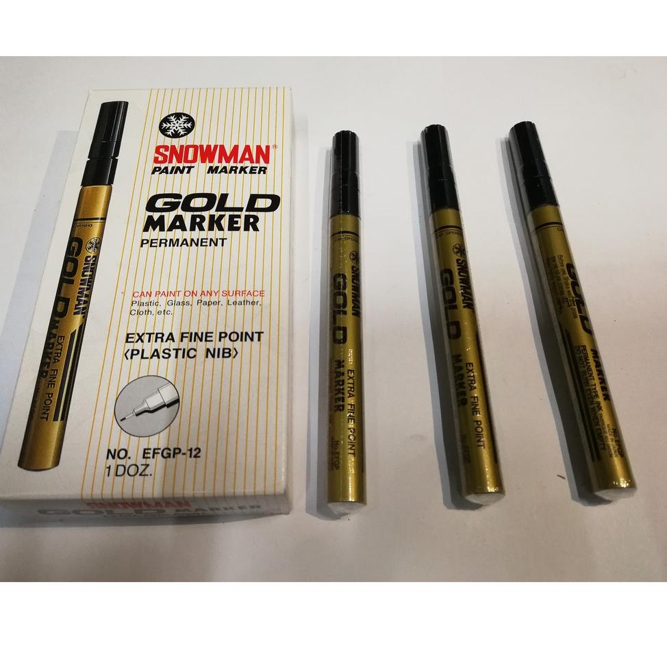 

[Y-AAU »] SNOWMAN SPIDOL PAINT MARKER FINE / EXTRA FINE TIP-top produk