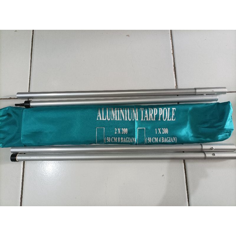 AWNING POLE TIANG FRAME FLYSHEET ALUMUNIUM TENDA CAMPING