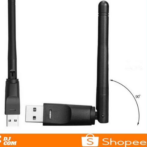 HOT SALE USB Dongle Wifi Wireless Adapter Receiver Komputer PC Laptop Set Top Box MT 7601 150Mbps An