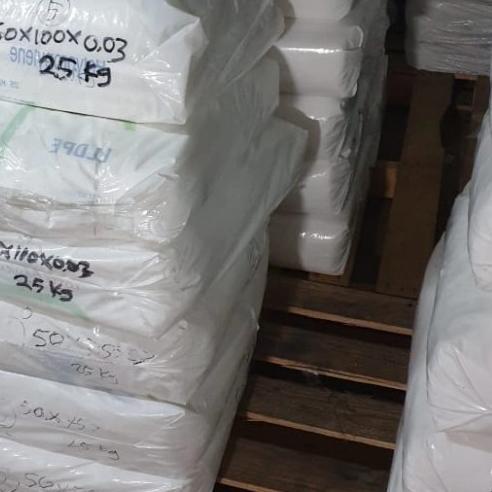 

Plastik PE 1/2 kg - PE 12X25 CM tebal 0,8 mikron