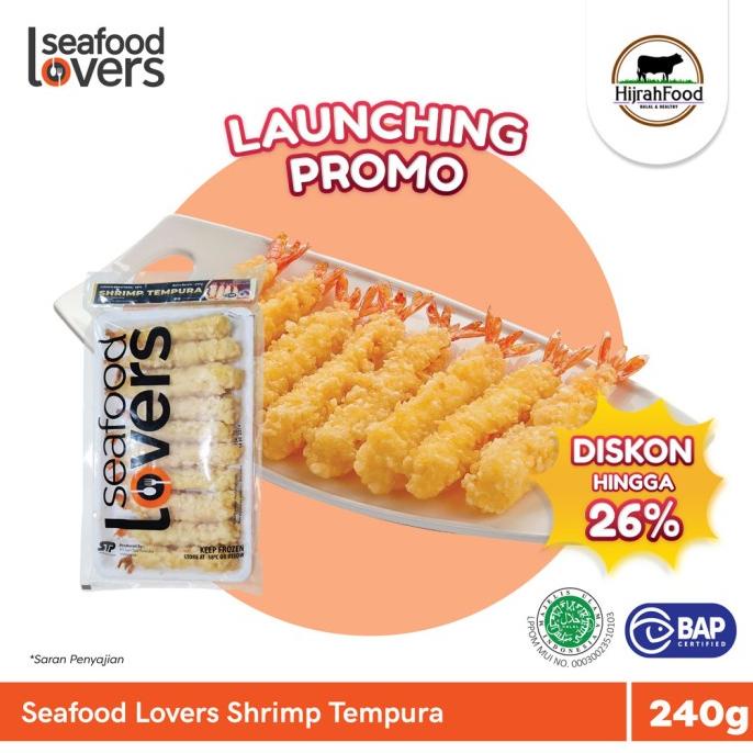 

Seafood Lovers Tempura Udang / Fried Shrimp Tempura (240 gr)