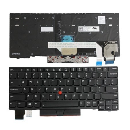 Keyboard Lenovo ThinkPad X280 X390 X395 Non Backlight