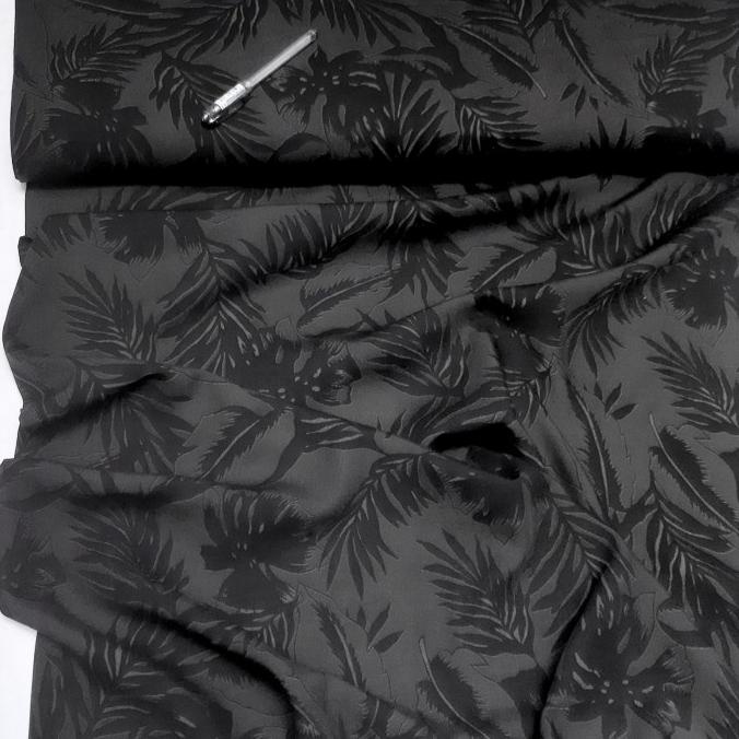 kain katun jepang tokai garment import motif daun abstrak