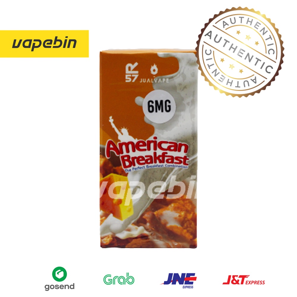 LIQUID AMERICAN BREAKFAST V4 - AMERICAN BREAKFAST CHEESE - 60ML