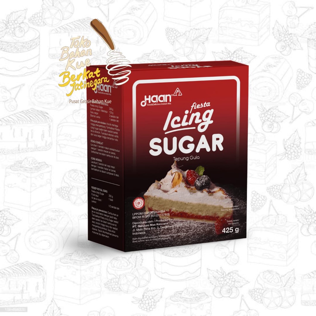 ICING SUGAR / GULA DINGIN / GULA HALUS ( CTN )
