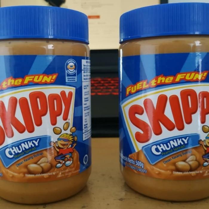 

Selai Selai Kacang Skippy Chunky Peanut Butter 500 Gram New!!!