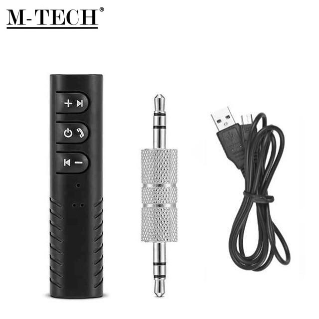 M-TECH LV-B09 Bluetooth wireless audio music reciever car aux 3.5mm