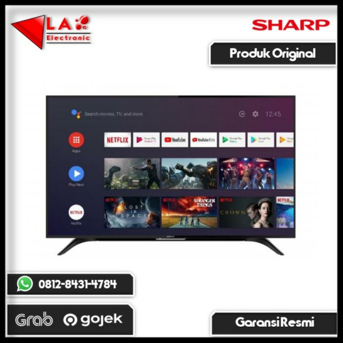 adrianisalsabila - SHARP SMART TV 32 INCH 32BG1I ADROID DIGITAL TV 32 INCH