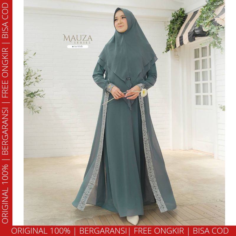 PROMO TERLARIS MAUZA SERIES GAMIS MUSLIM SYARI BY DIENNA GAMIS