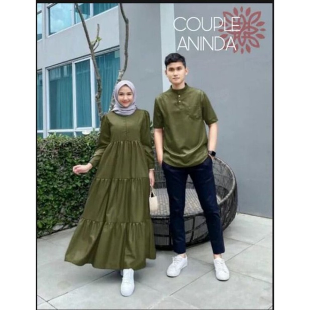 Gamis Terbaru 2022 / Baju pasangan wanita pria lagi tren