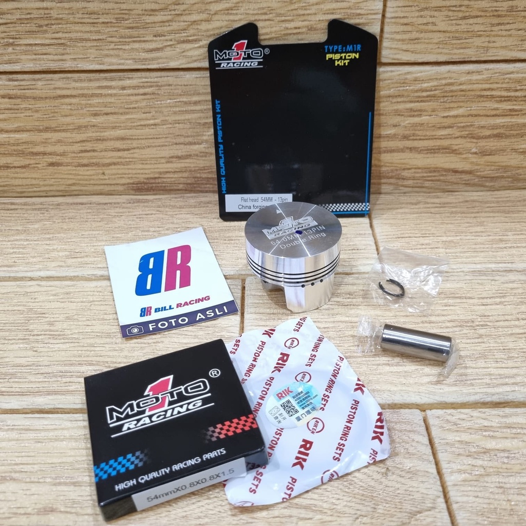 PISTON MOTO1 MOTO 1 54 P13 FORGED DOUBLE RING MOTO1 RACING