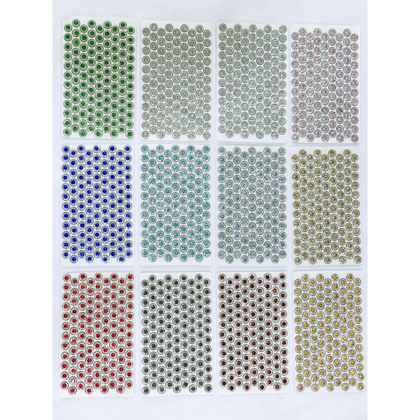 Permata Cangkang Bunga / Diamond Swaro kelopak Bunga 8mm - 108 pcs