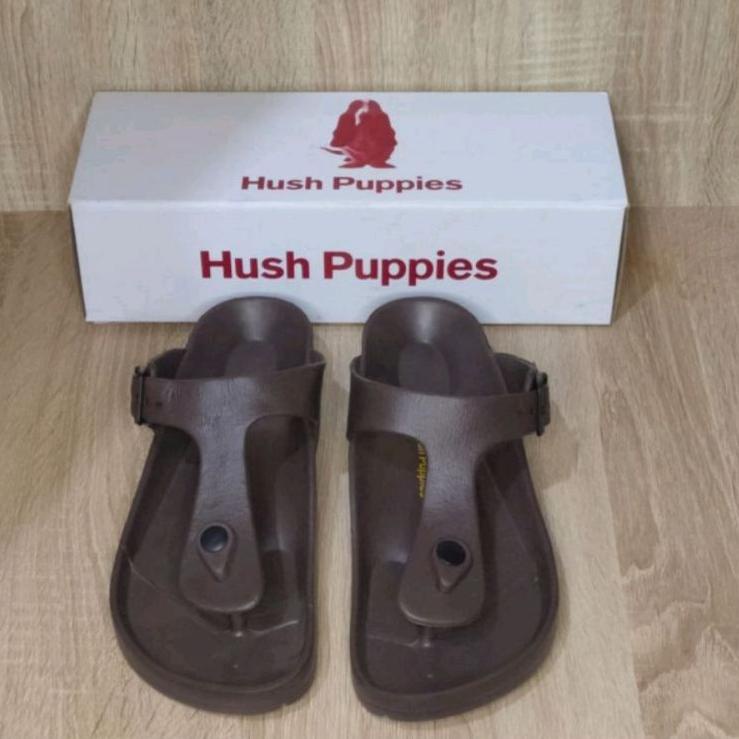 [PRODUK KTLMK] Sandal HUSH PUPPIES Donald Thong ORIGINAL / Sandal Pria / Sandal Jepit YAI