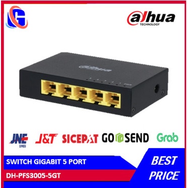 DESKTOP SWITCH GIGABIT 5 PORT DAHUA DH-PFS3005-5GT METAL