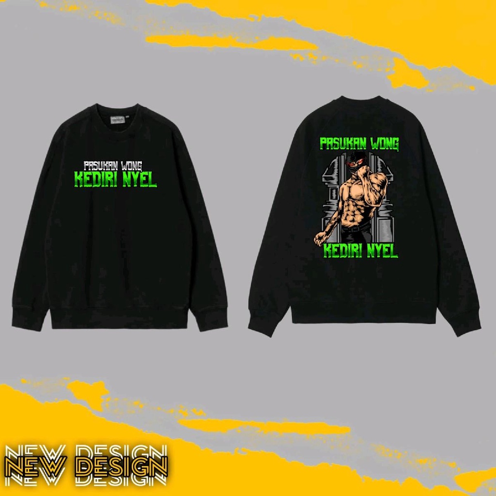 SWEATER WONG KEDIRI NYELL PREMIUM|BISA COD