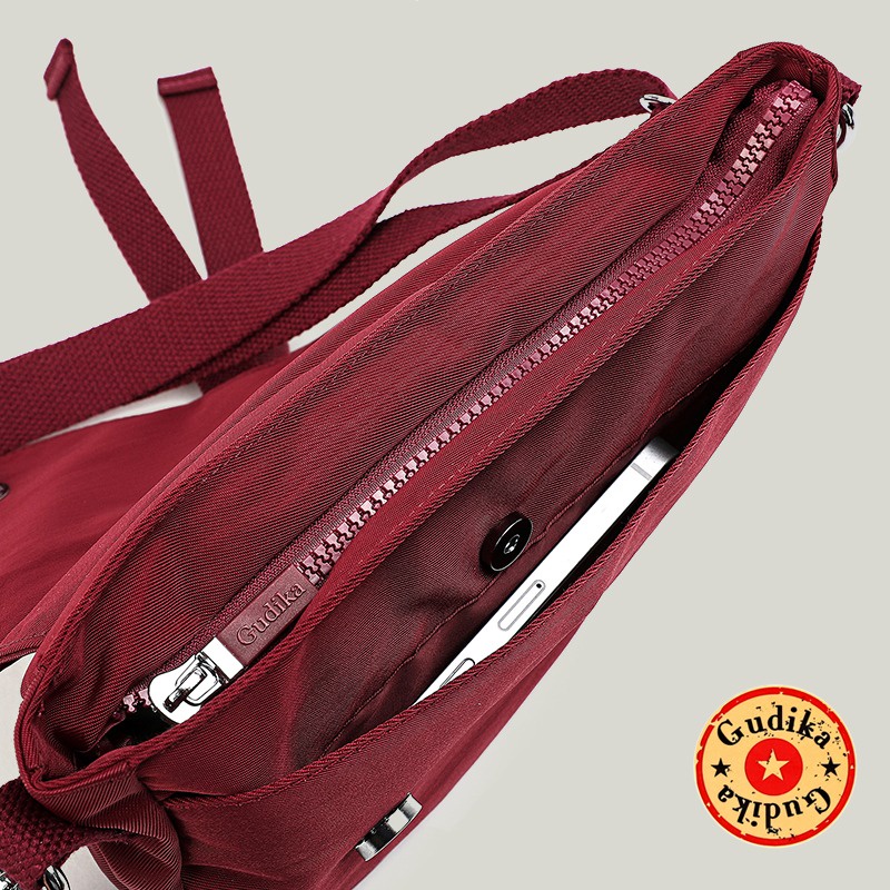 SALE GUDIKA Bag 5224 - Tas Wanita Selempang Trendy Viral Import Original - Tas Selempang Wanita Bahu Kekinian Bahan Nylon Waterproof Anti Air - slingbag - tas mini - bag - tas cewek - tas imut - tas fashion - tas slempang - tas murah - tas ori - tas kecil