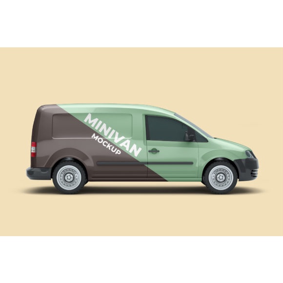 Mini Van Mockup 6