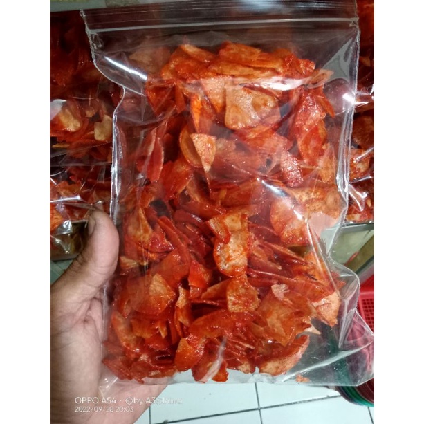 

KERIPIK SINGKONG BALADO KEMASAN EKONOMIS 250 GRAM ENAK MURAH MERIAH KERIPIK SINGKONG ASLI