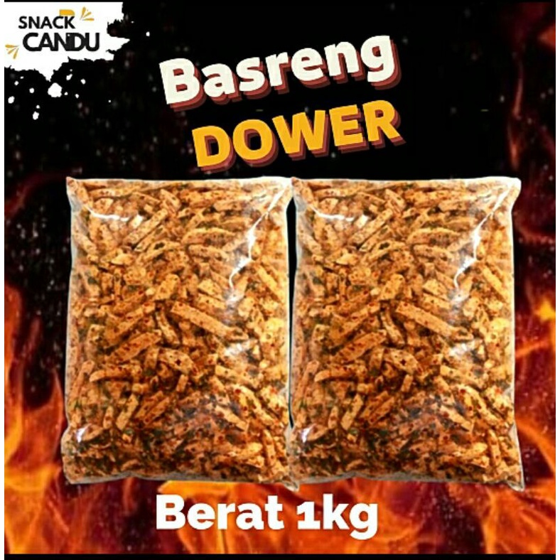 

BASRENG / KERIPIK BASRENG STICK / KERIPIK BASRENG /BASRENG PEDAS /BASO GORENG 1KG