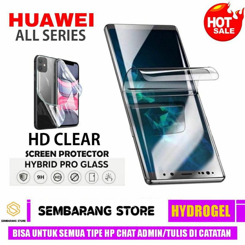 Anti Gores Hydrogel CLEAR, BLUE HONOR 8A/HONOR 9X/HONOR 9X PRO/HONOR 9X PREMIUM/HONOR 101/HONOR 10 L
