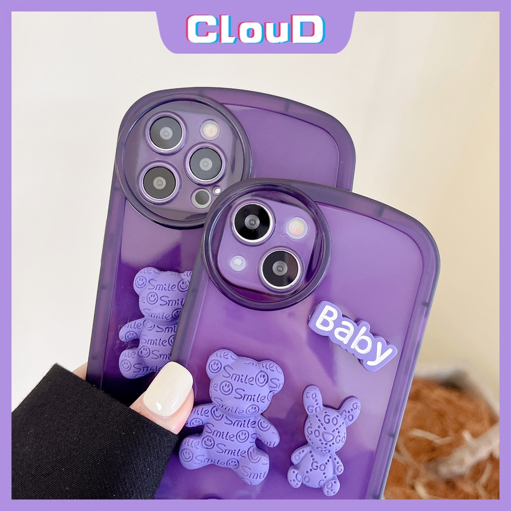 Soft Case TPU Motif Kartun Beruang 3D Untuk Redmi 9A 10A 10 9T 10C 9 9C Note10s Note 11pro 10 9 11 10pro 9s 8 10s