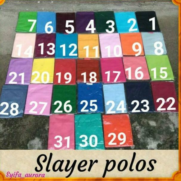

SIAP KIRIM Slayer polos 2486 ➯