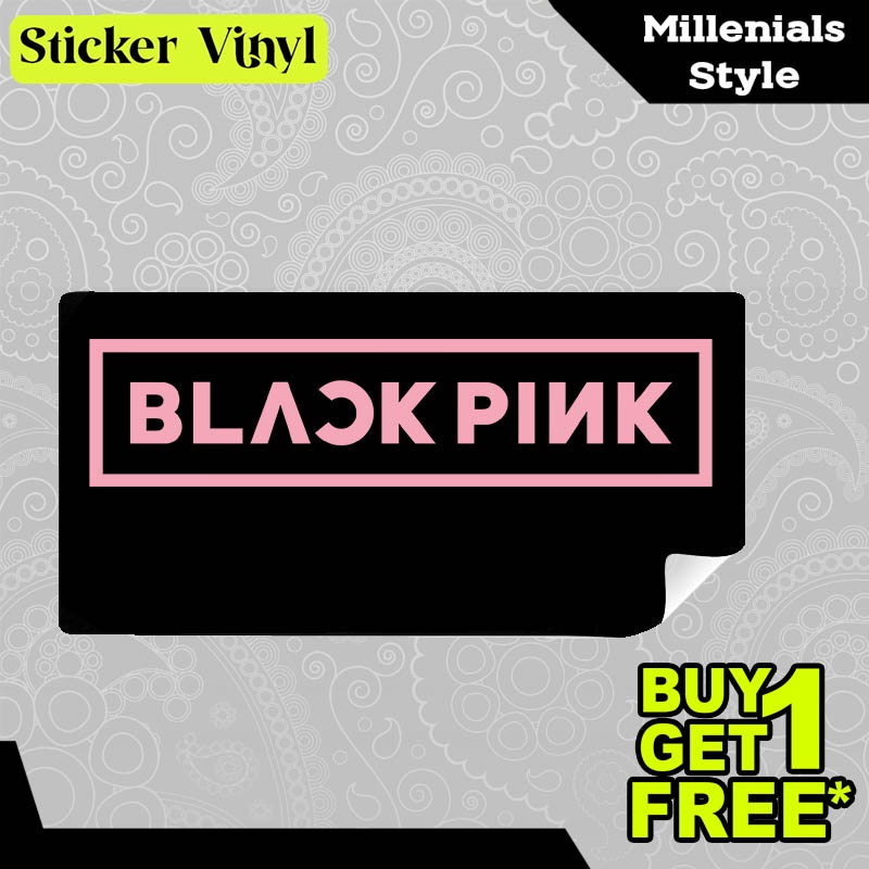 

Stiker Sticker Blackpink Logo Girl Band Korea Gambar Unik Desain Keren dan Kekinian Aesthetic Bahan Vinyl Satuan Anti Air