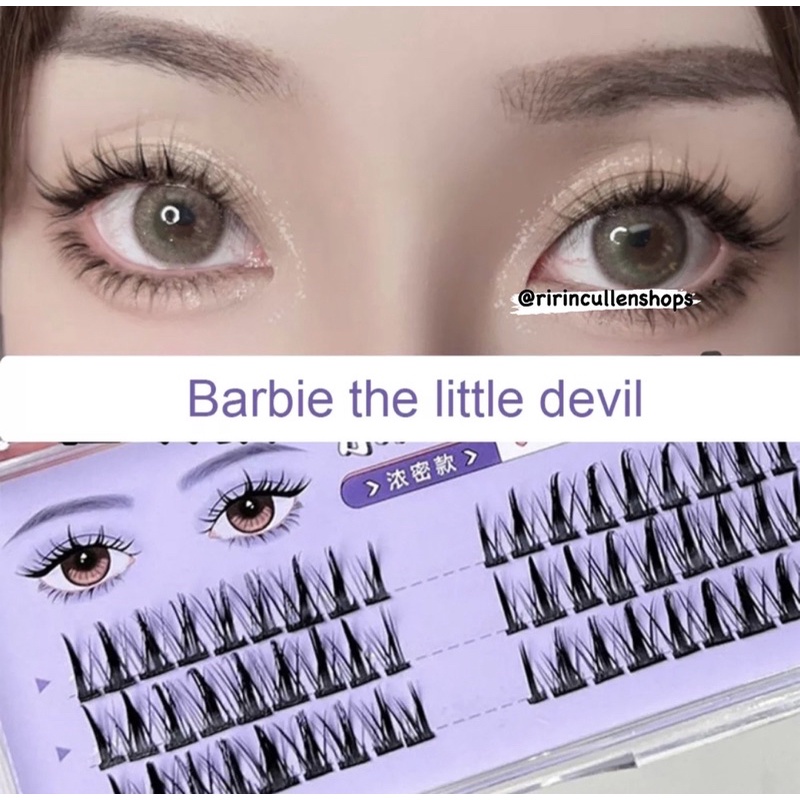 RCS ✅ NEW~ Barbie little devil eyelash bulu mata extensions bulu mata palsu DOUYIN eyelash