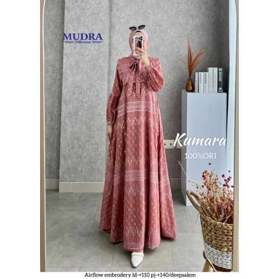 Gamis wanita matt airflow / Kumara Dress by Mudra