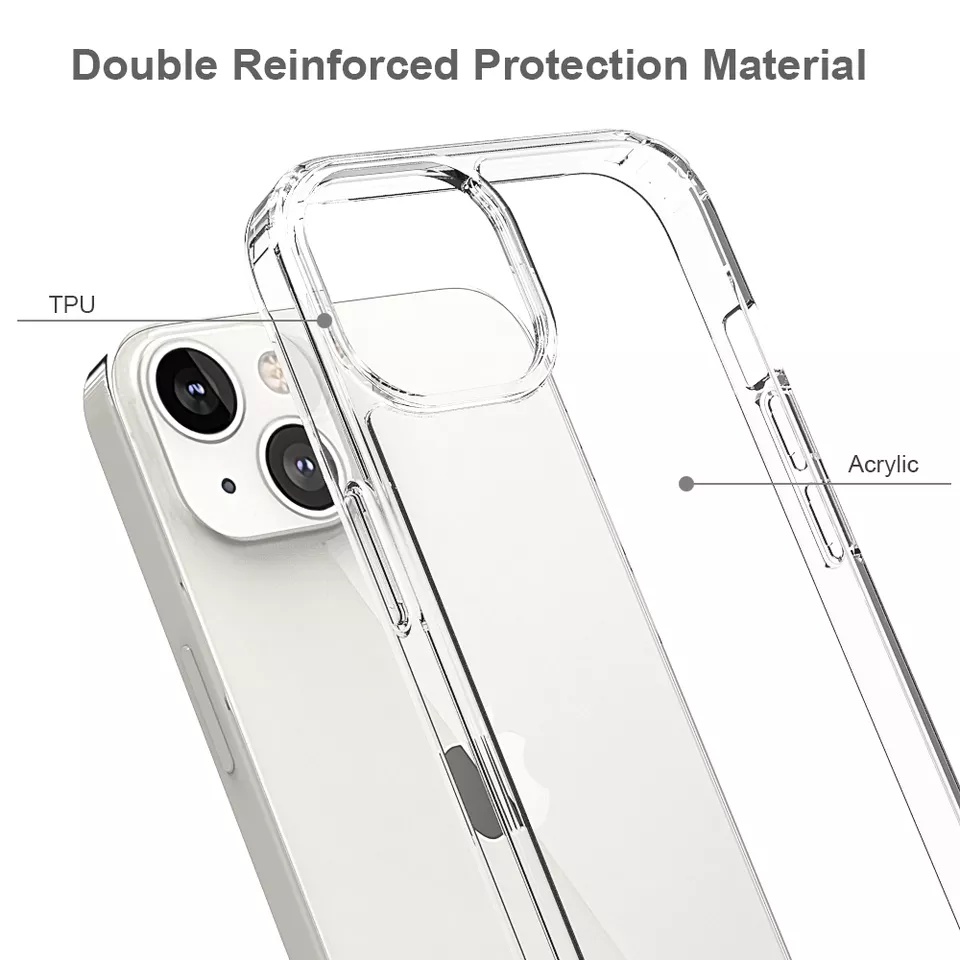 ACRYLIC BENING CASE IPHONE 14 PRO MAX / 14 PRO / 14 PLUS / 14 MINI CLEAR CASE